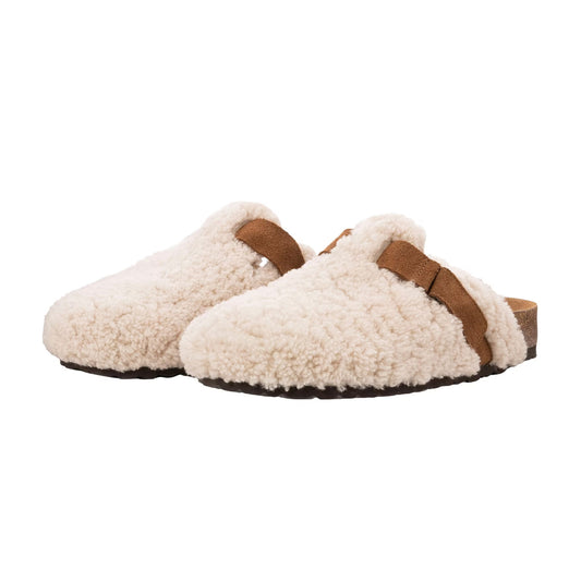Roma Slippers in Creme