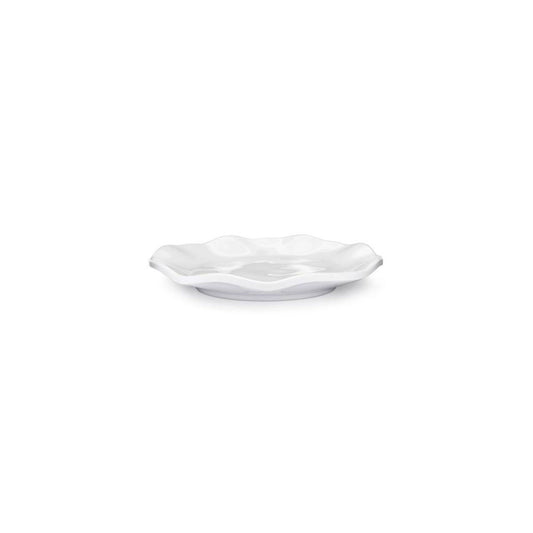 Ruffle 5.5" Round Canapé Plate