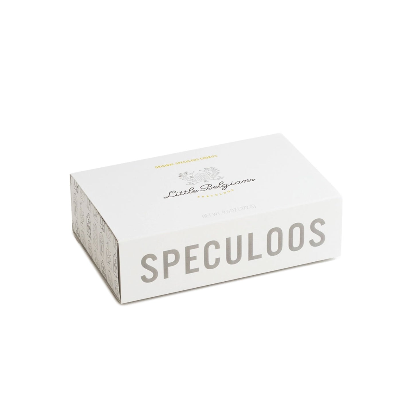 Speculoos Cookies in Gift Box with Ribbon