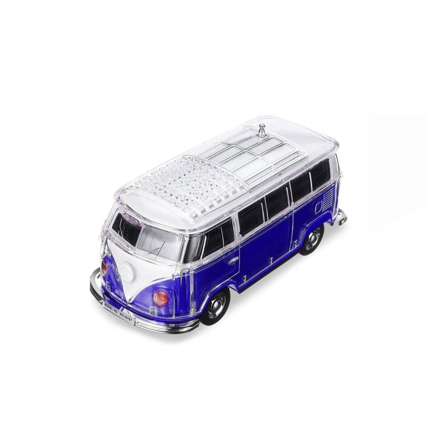 Retro Camper Van Speaker & FM Radio in Blue