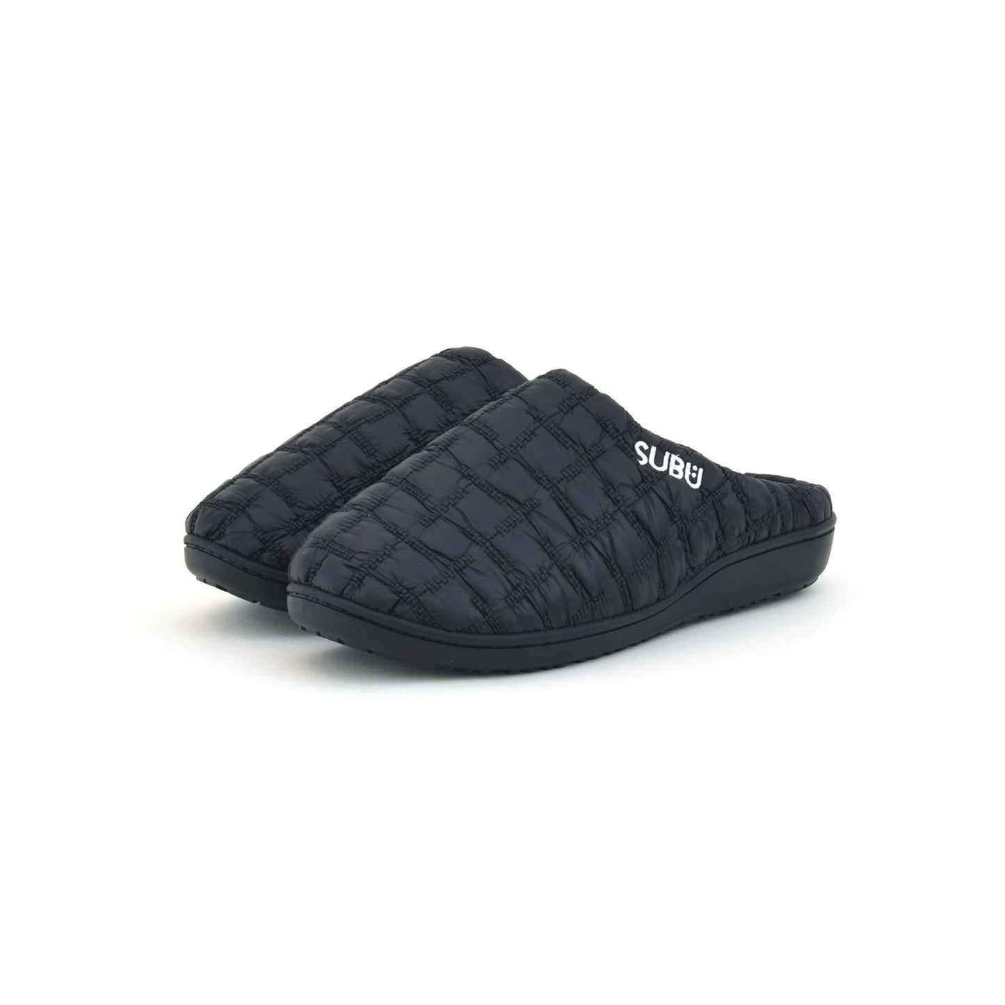 Subu Bumpy Slippers in Black