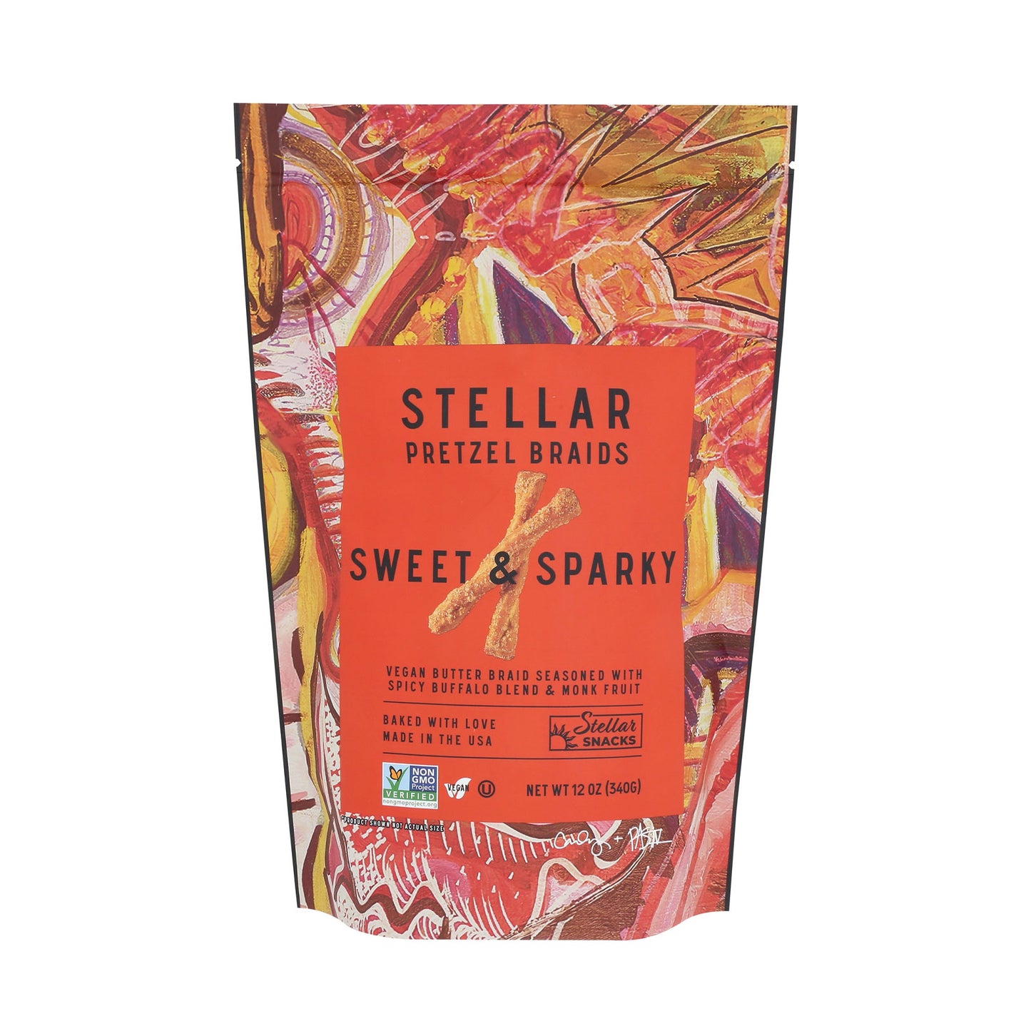 Stellar Pretzel Braids | Sweet & Sparky