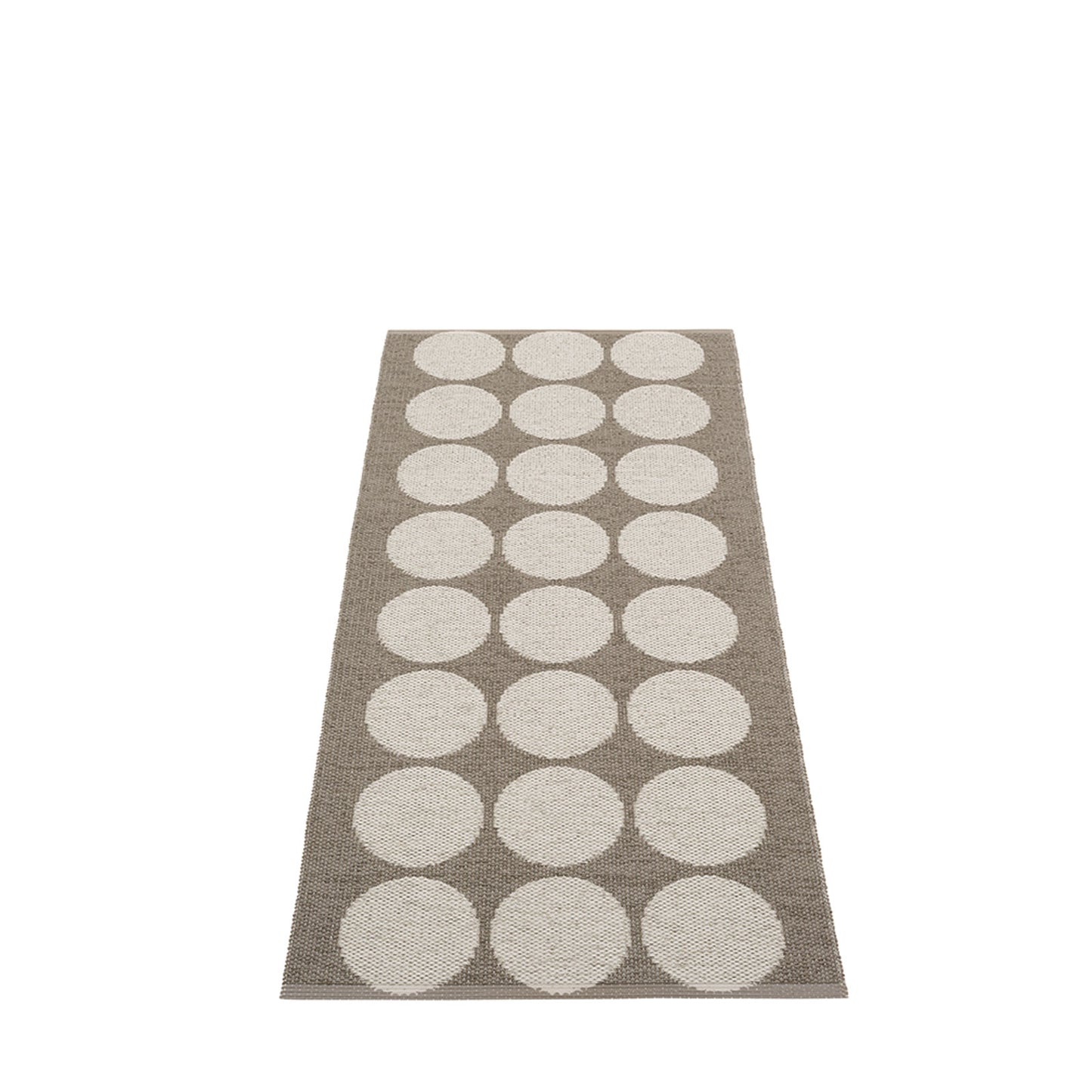 Wainscott Plastic Floor Mats Walnut/Linen