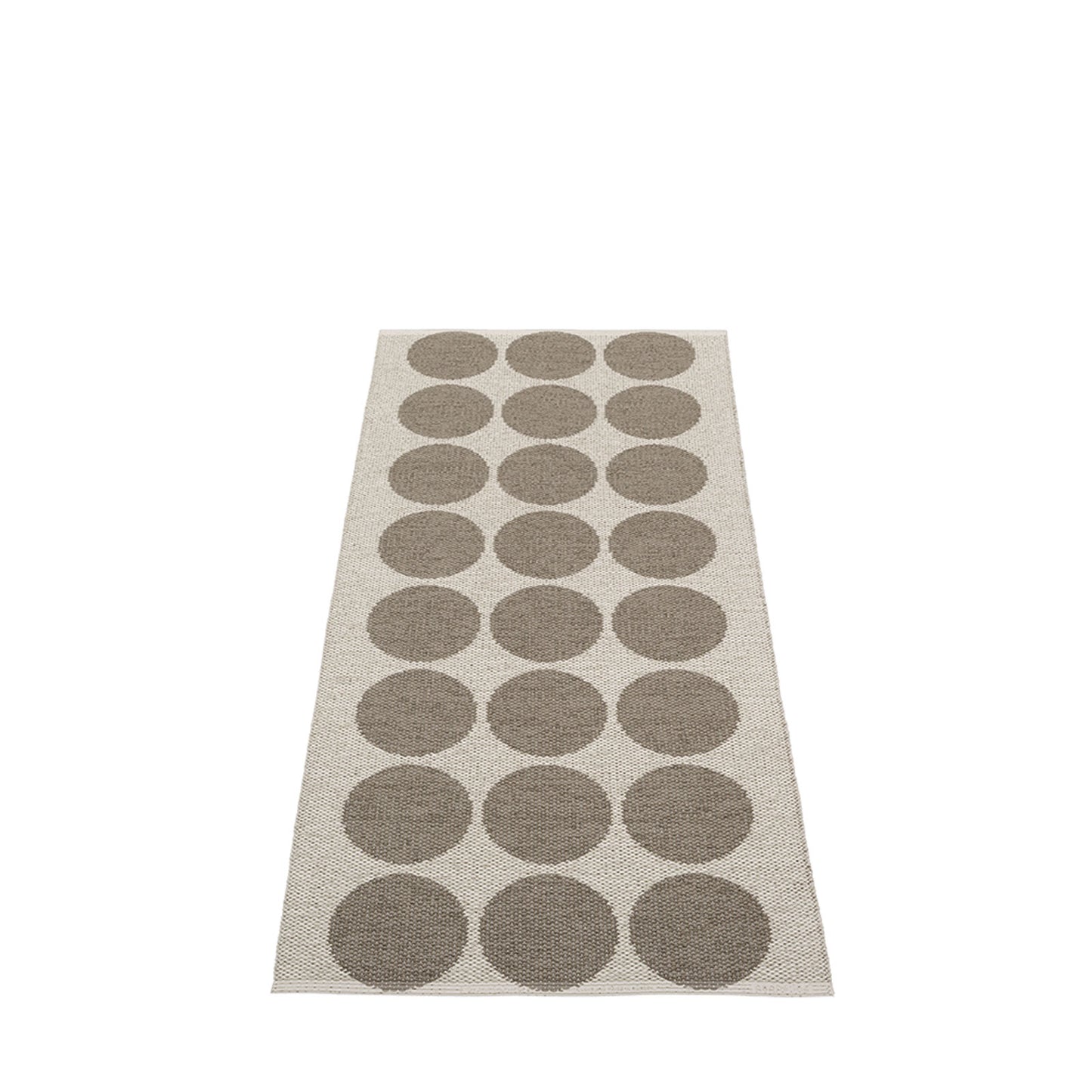 Wainscott Plastic Floor Mats Walnut/Linen