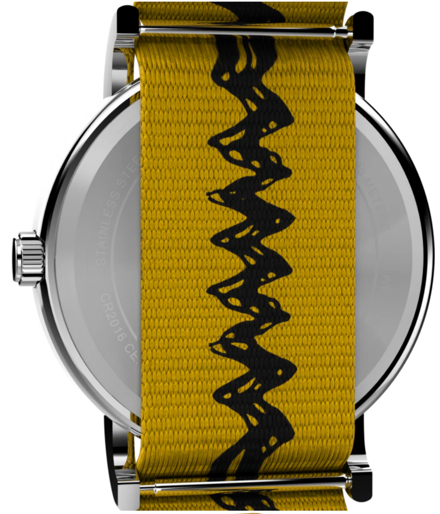 Timex x Peanuts Charlie Brown 38mm Fabric Strap Watch
