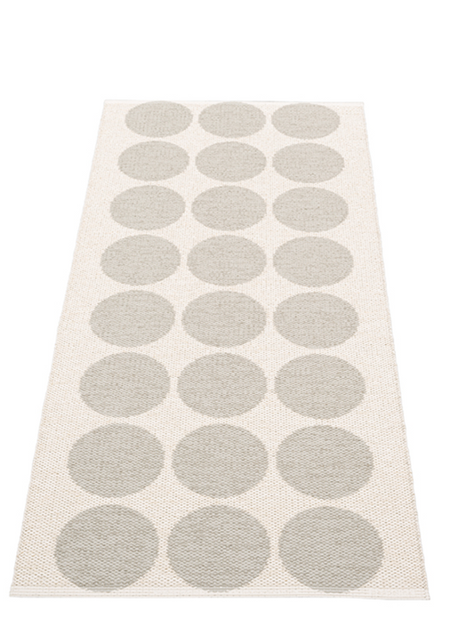 Wainscott Plastic Floor Mats Linen/Vanilla