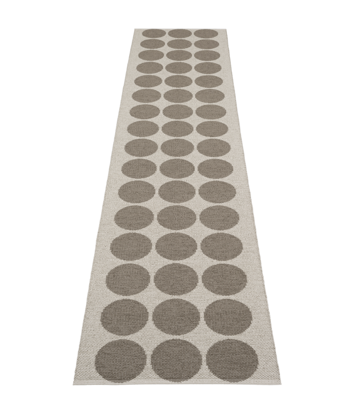 Wainscott Plastic Floor Mats Walnut/Linen