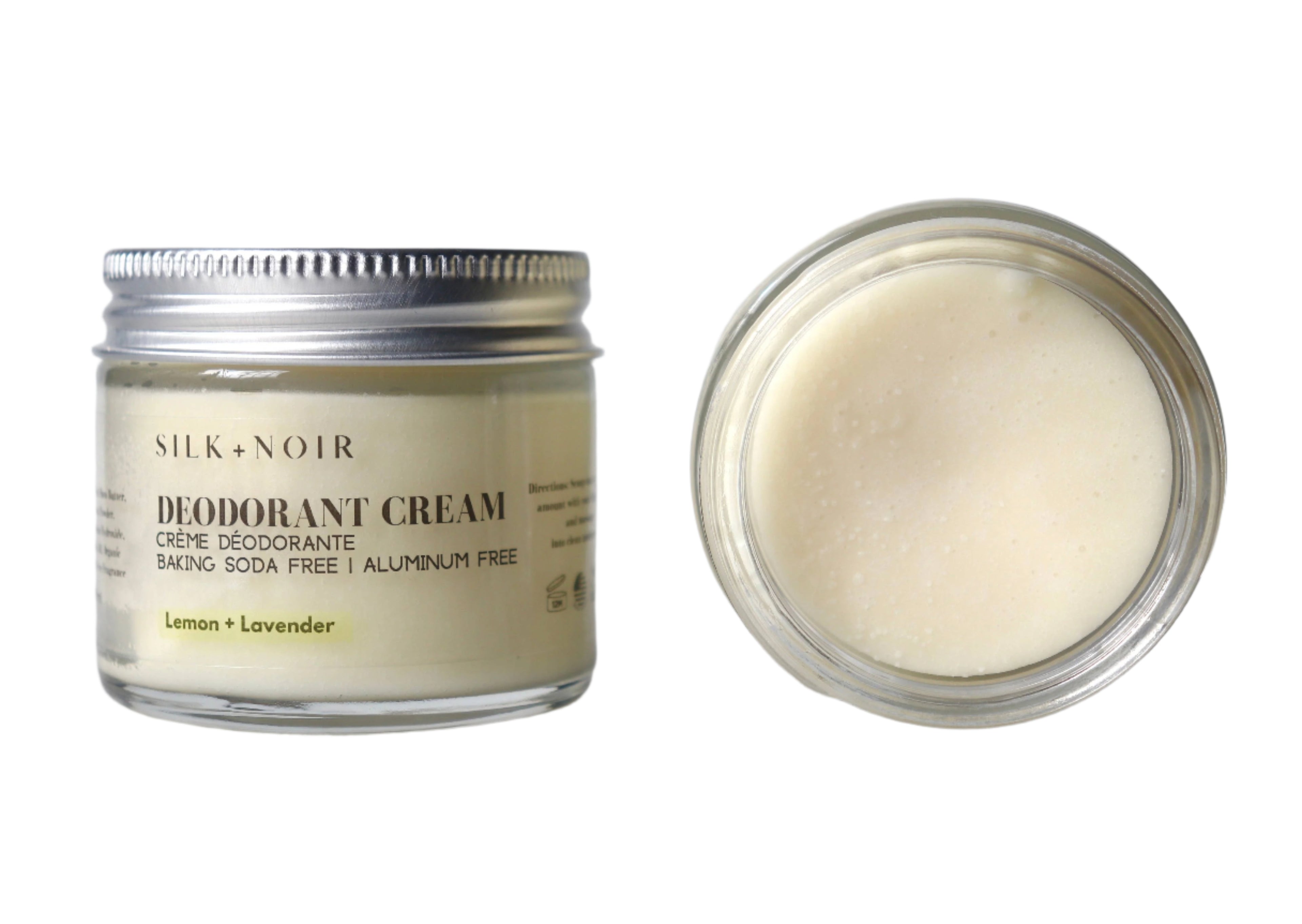 Lemon + Lavender Deodorant Cream | Aluminum & Baking Soda Free