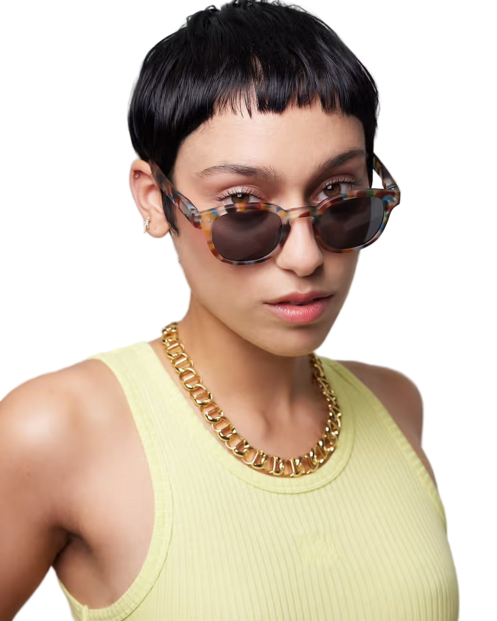 IZIPIZI, #C Blue Tortoise Sunglasses/Readers