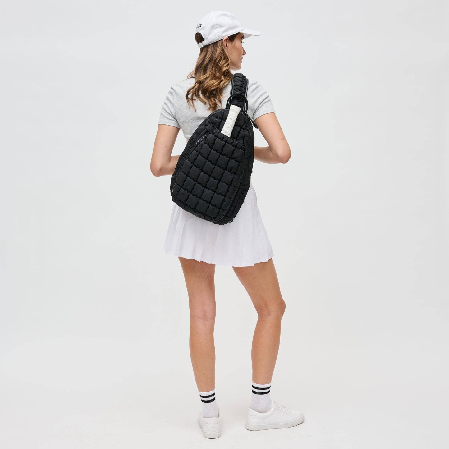 Quilted Puffer Pickleball-Paddle Tennis Sling