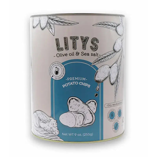 Litys Olive Oil & Sea Salt Chips, 18 oz