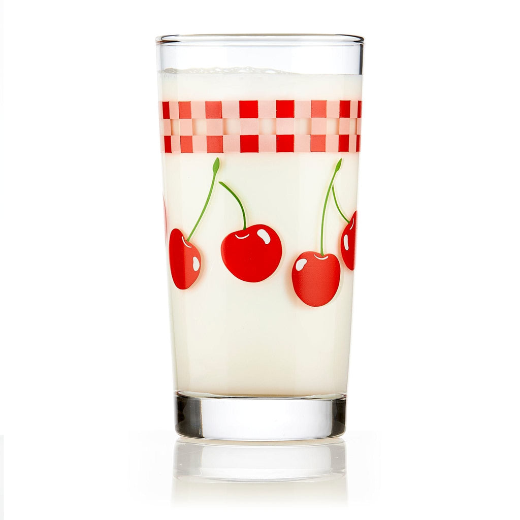 Libbey Vintage Juice Glasses, 11-ounce, Assorted, Set of 4