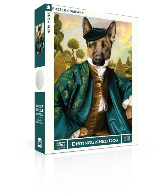 Distinguished Dog - 1000 Piece Jigsaw Puzzle