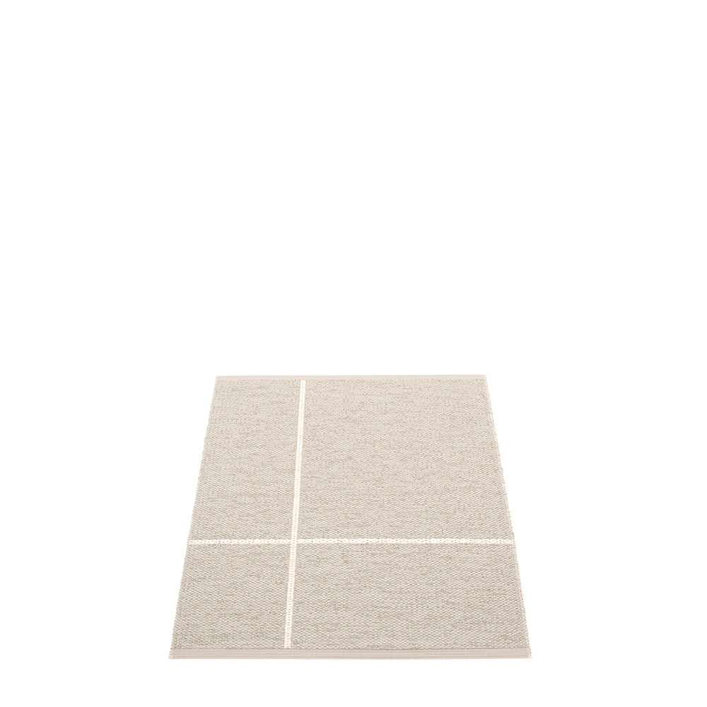 Georgica Beach Plastic Floor Mats Linen/Vanilla (Multiple Sizes)