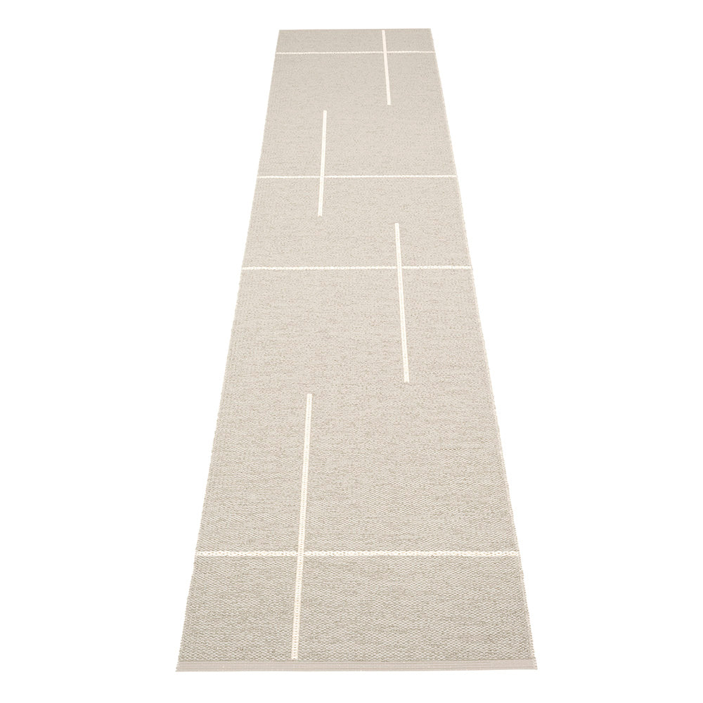 Georgica Beach Plastic Floor Mats Linen/Vanilla