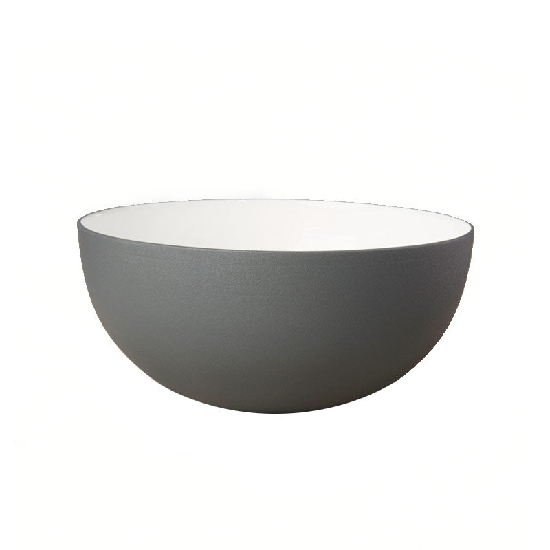 Aluminum + Enamel Serving Bowl, Medium