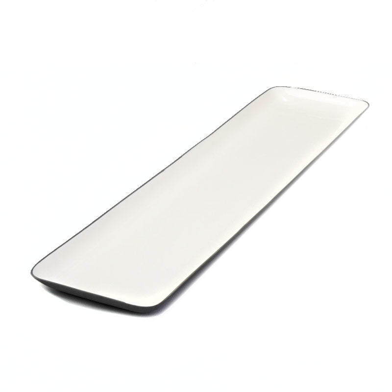 Aluminum + Enamel Rectangular Platter, Large