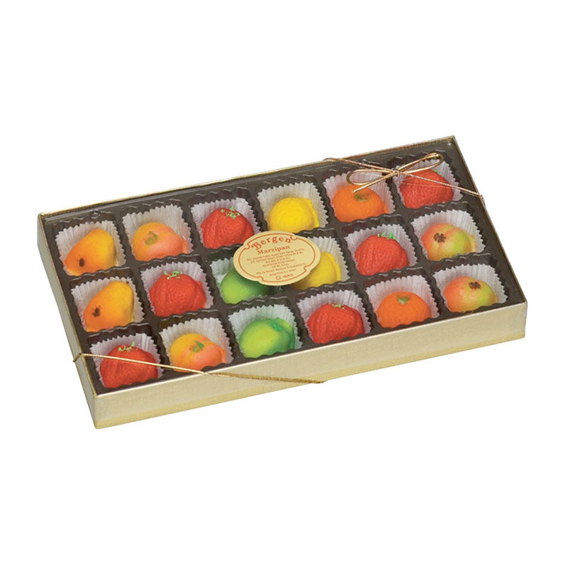 Assorted Marzipan Fruits, 8oz. Box