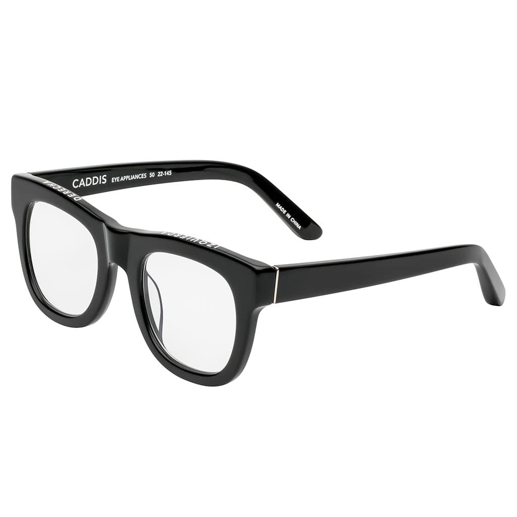 Caddis Reading Glasses, D28, Gloss Black