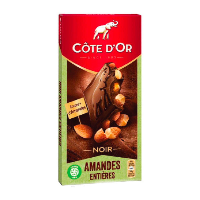 Cote D'Or Dark Chocolate with Whole Almonds