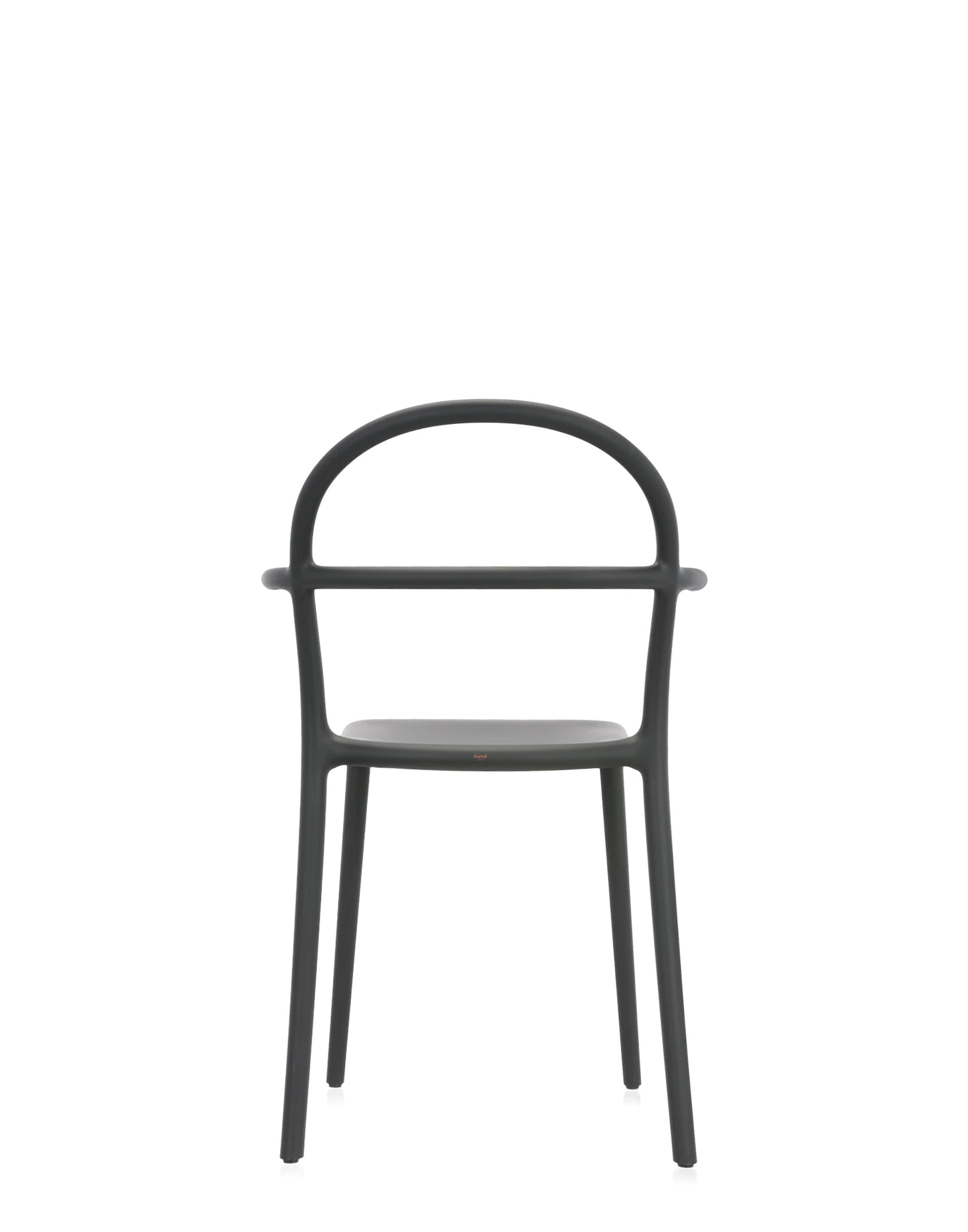 C Chair in Black, Set of 2
