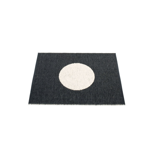 North Haven Plastic Floor Mats Black/Vanilla
