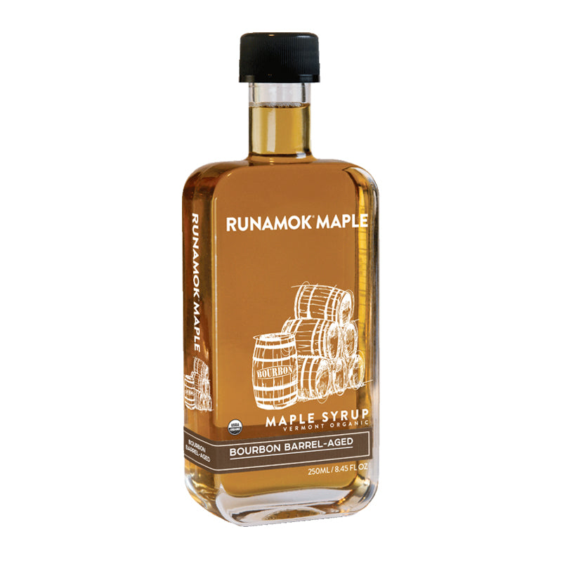 Runamok Organic Maple Syrup, Bourbon Barrel-Aged, 250ml