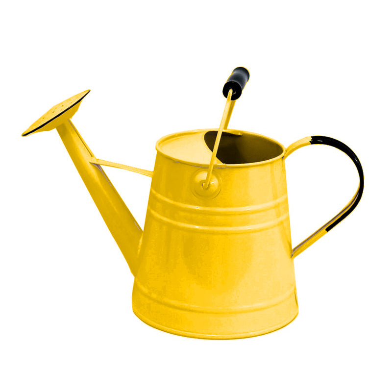 Yellow Watering Can with Handle