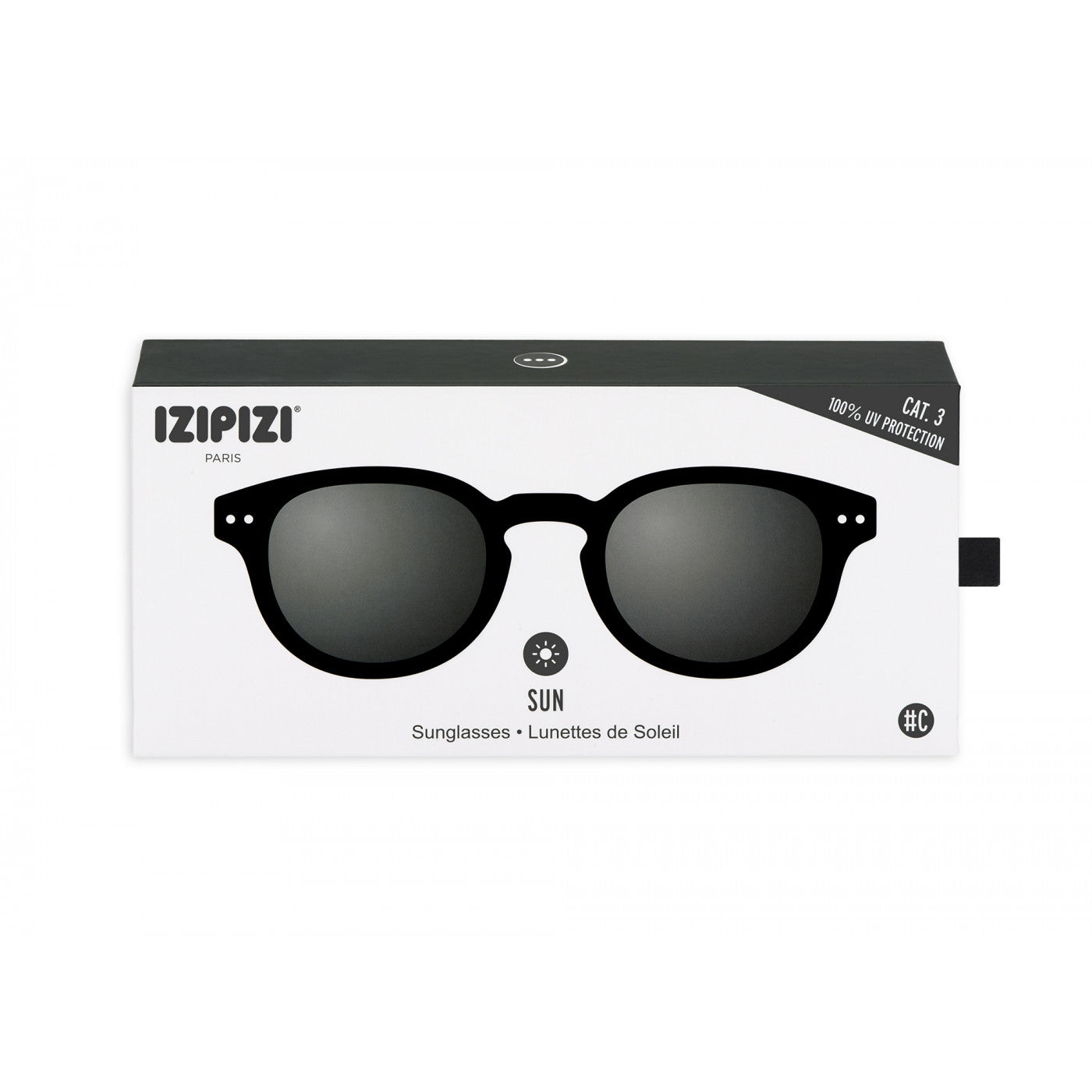 IZIPIZI Paris Sun Readers, Black #C