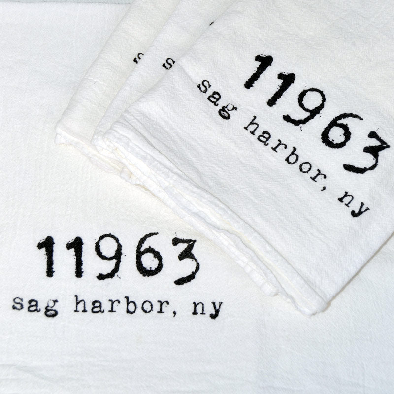 Sag Harbor Cotton Tea Towel, Set of 4