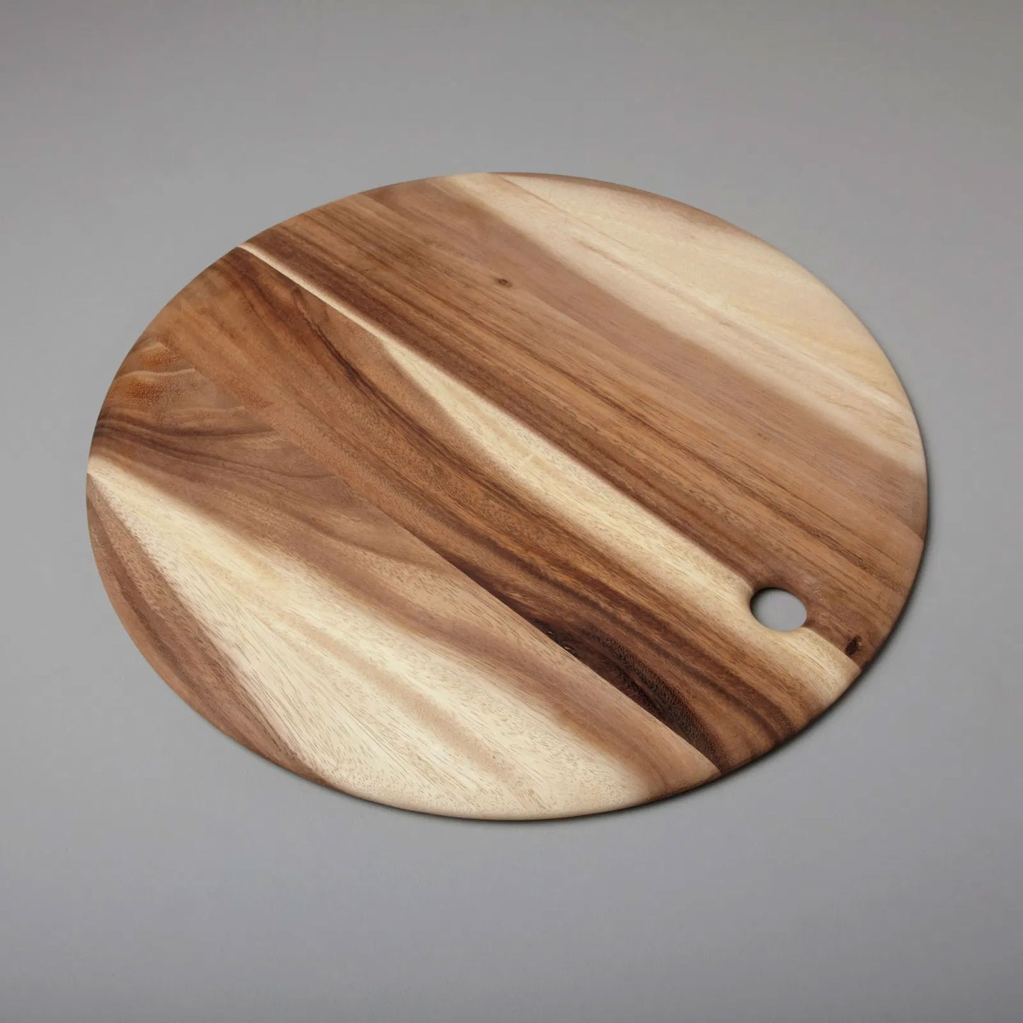 Acacia Round Board with Tapered Edge, XL