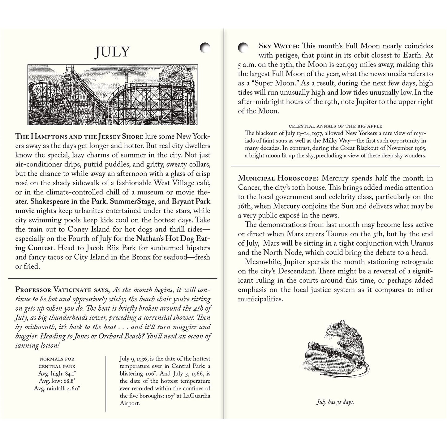 An Almanac of New York City for the Year 2022