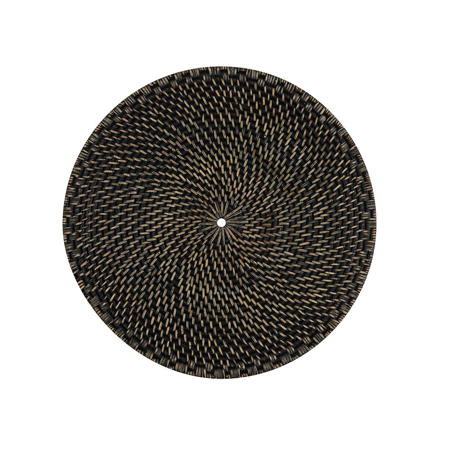Black Rattan Charger / Placemat