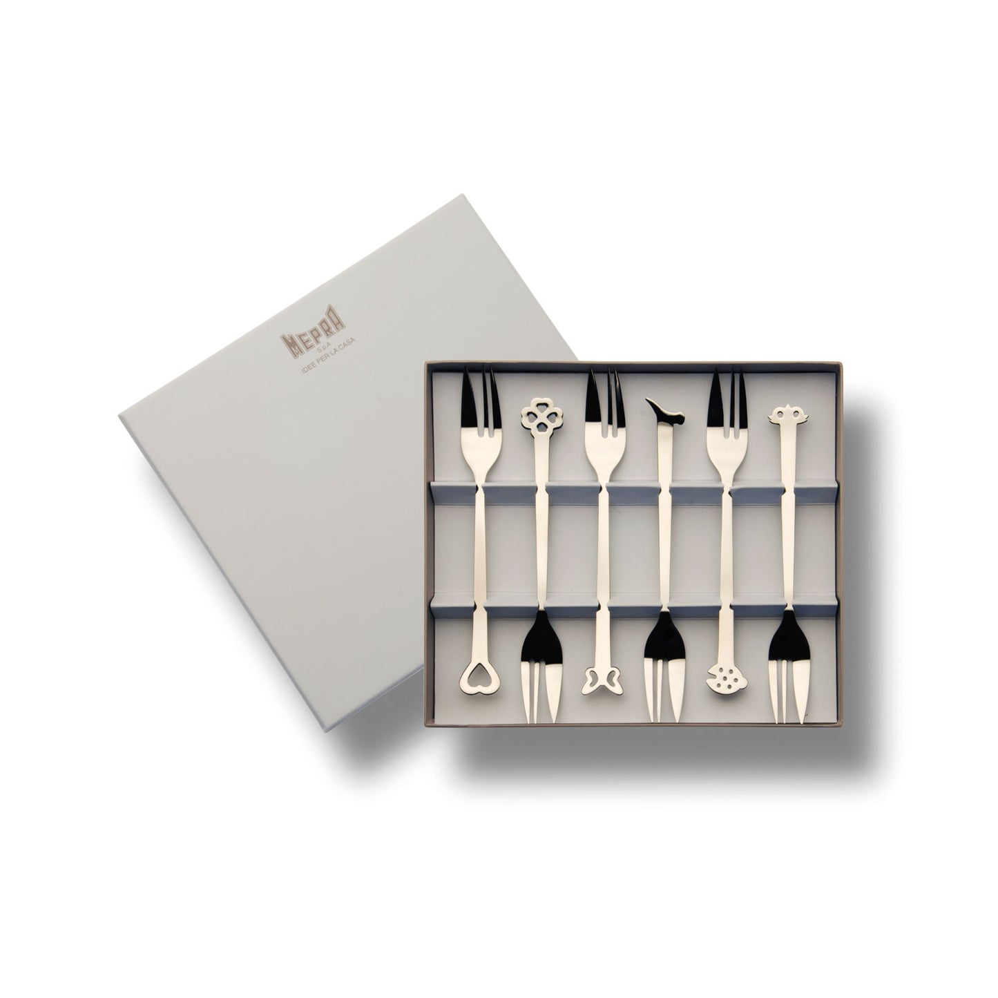 Evento Cake Forks in Gift Box, Set of 6