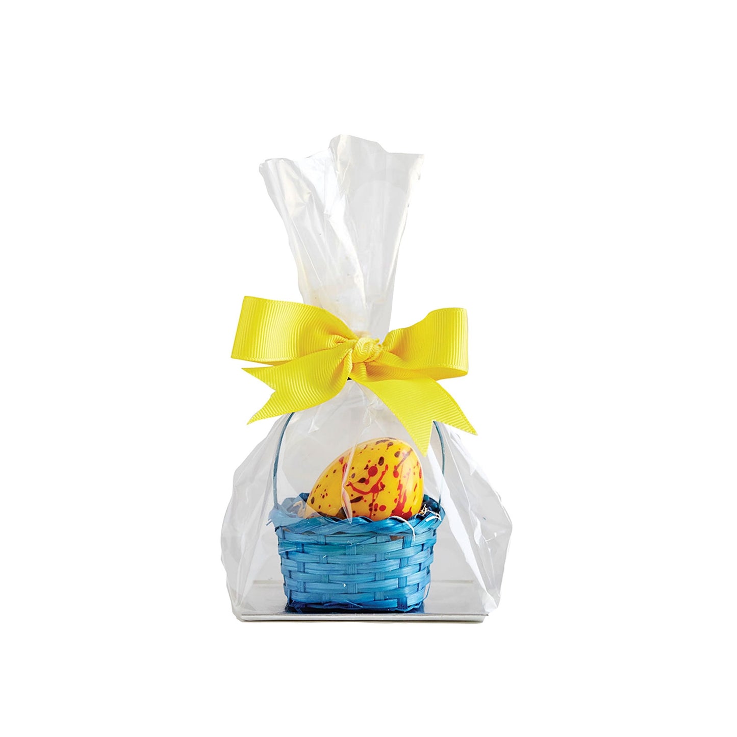 Chocolate Easter Egg in Gift Basket