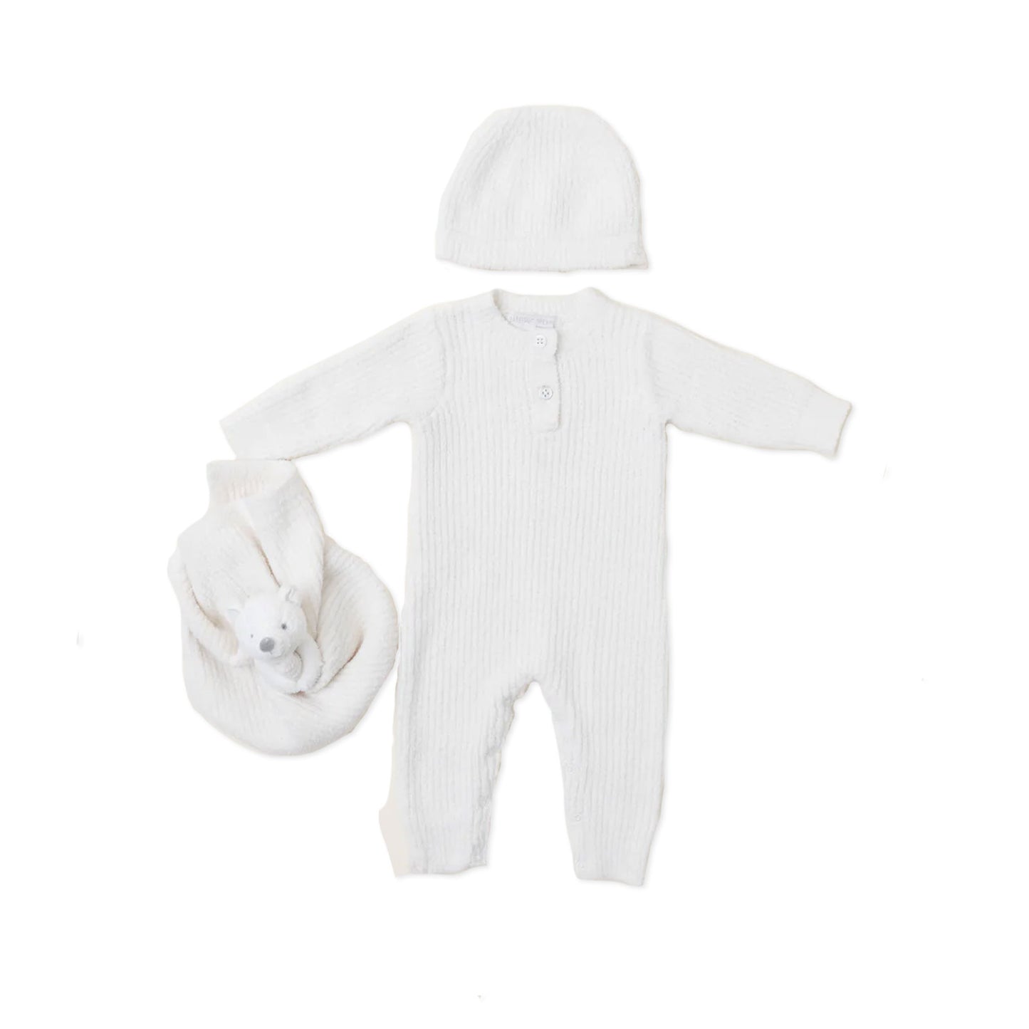 CozyChic® Ribbed Baby Bundle in Cream