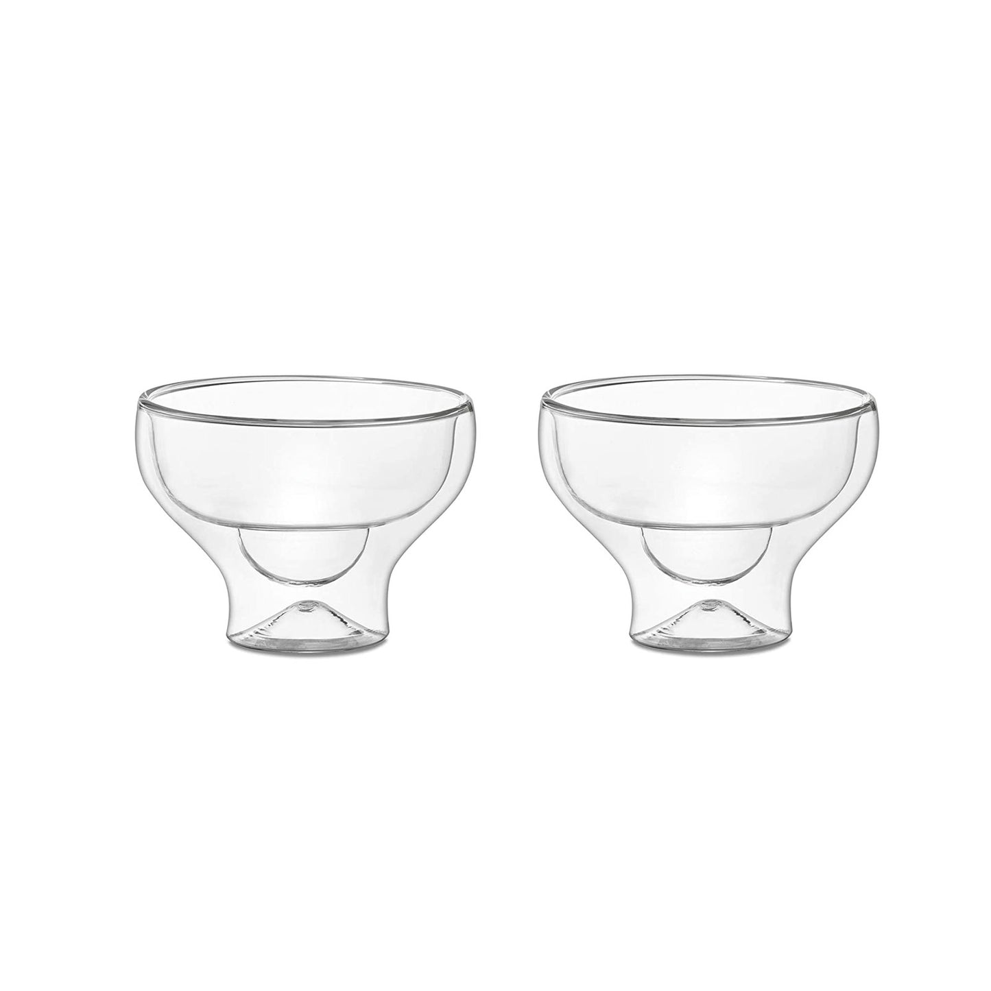 Double Wall Margarita Glasses, Set of 2