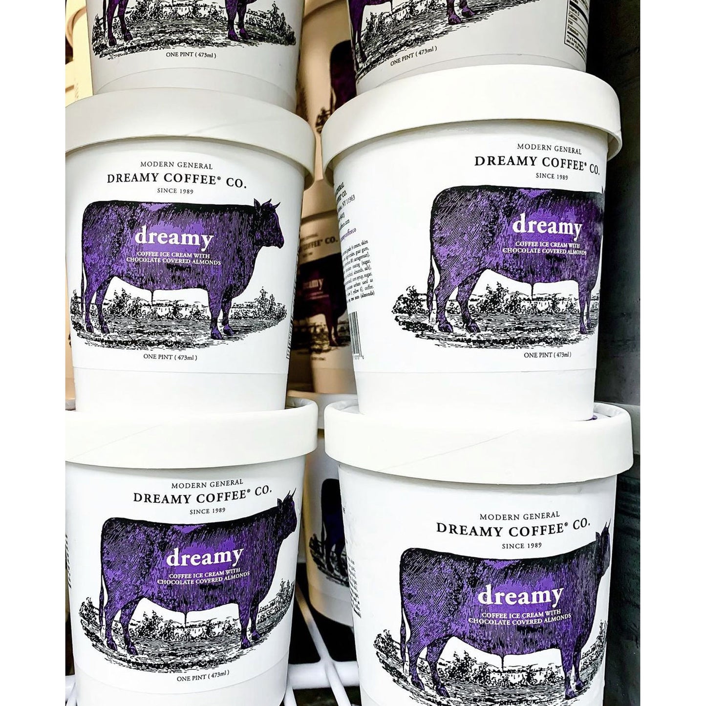 Modern General Dreamy Coffee® Co. 'Dreamy' Ice Cream, Pint (Pick Up Only)