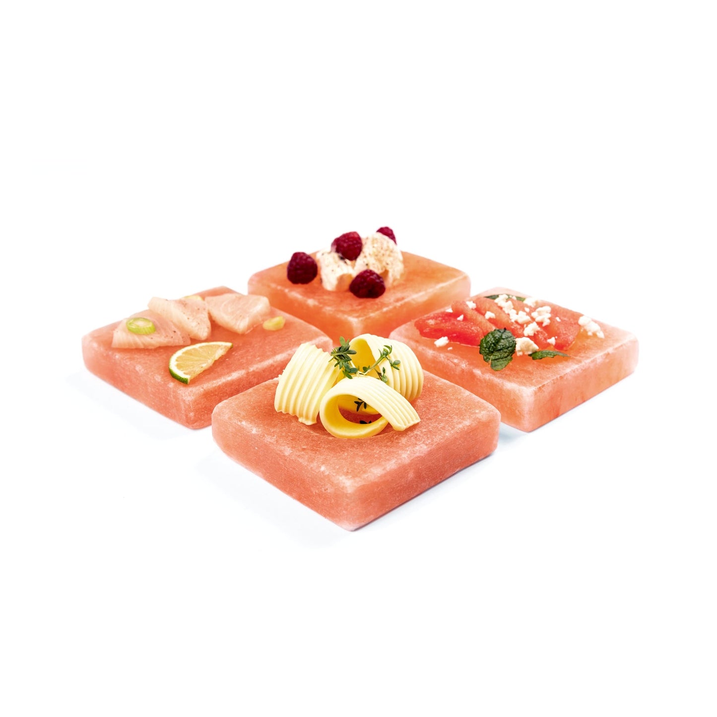 Freeze & Serve Pink Himalayan Salt Plates