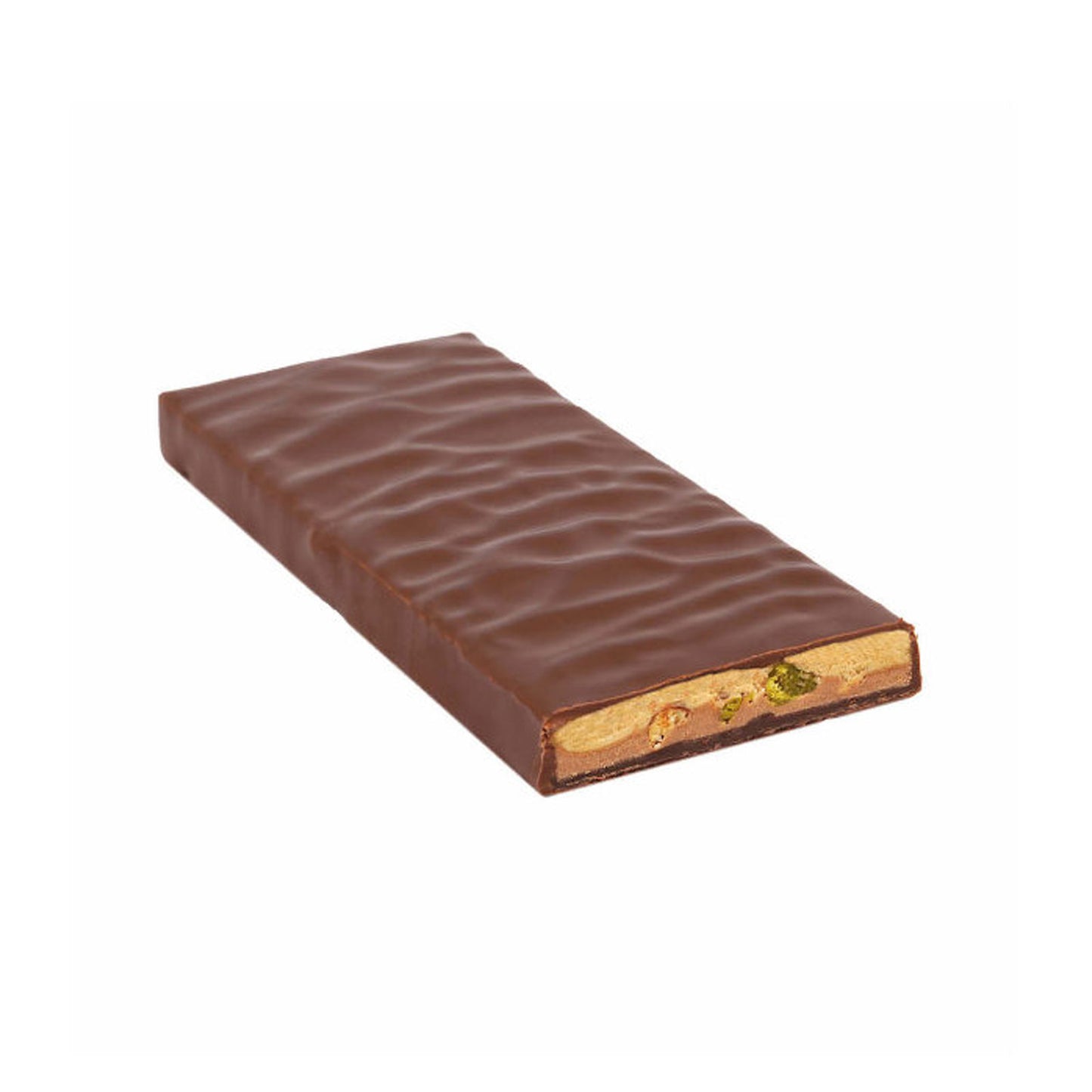 French White Nougat | Hand-Scooped Chocolate Bar