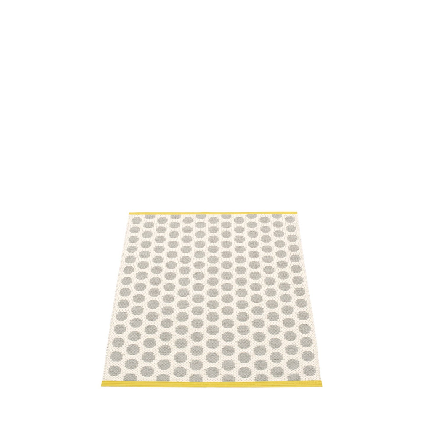 Further Lane Plastic Floor Mats Warm Grey/Vanilla/Mustard Stripe (Multiple Sizes)