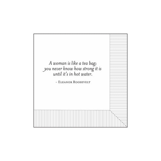 Modern General® Cocktail Napkin, Hot Water