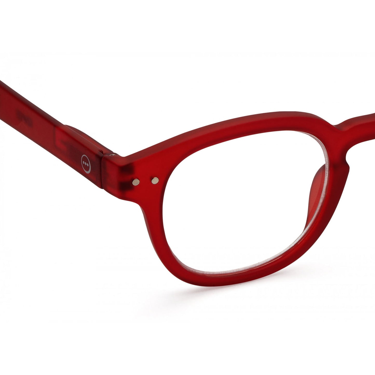 IZIPIZI Paris Reading Glasses, Red Crystal #C
