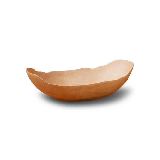 Kiln Mango Wood Petal Bowl, Small