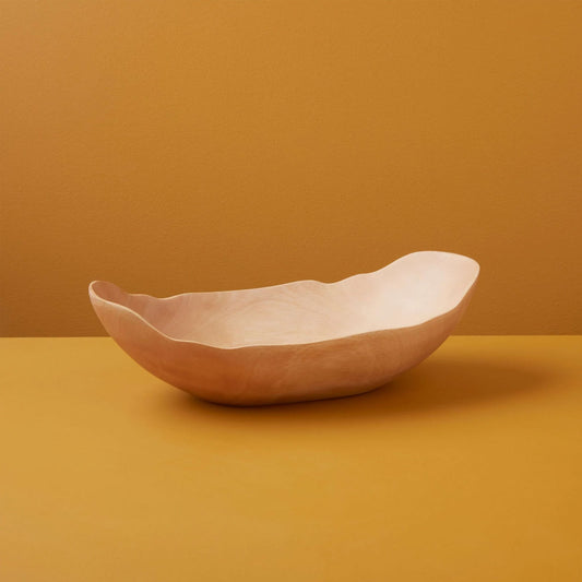 Kiln Mango Wood Petal Bowl, Small