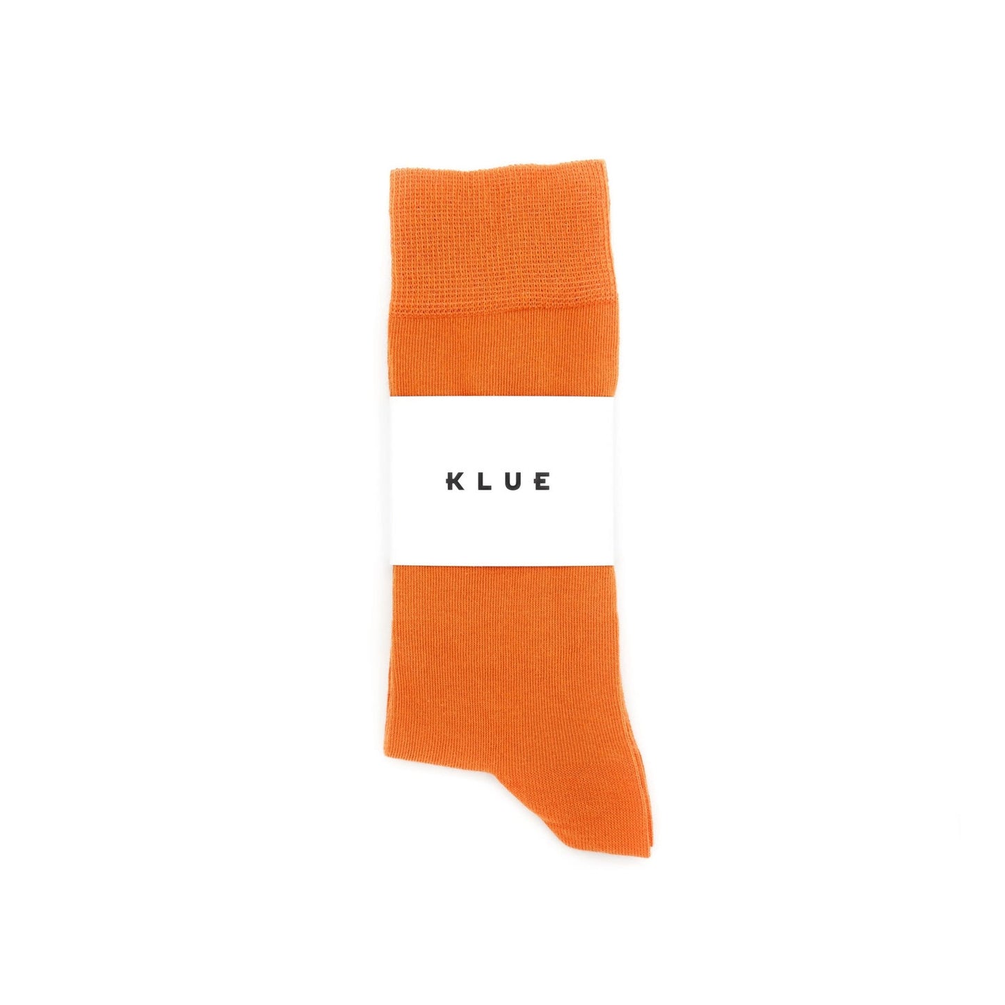 Klue Solid Socks in Orange