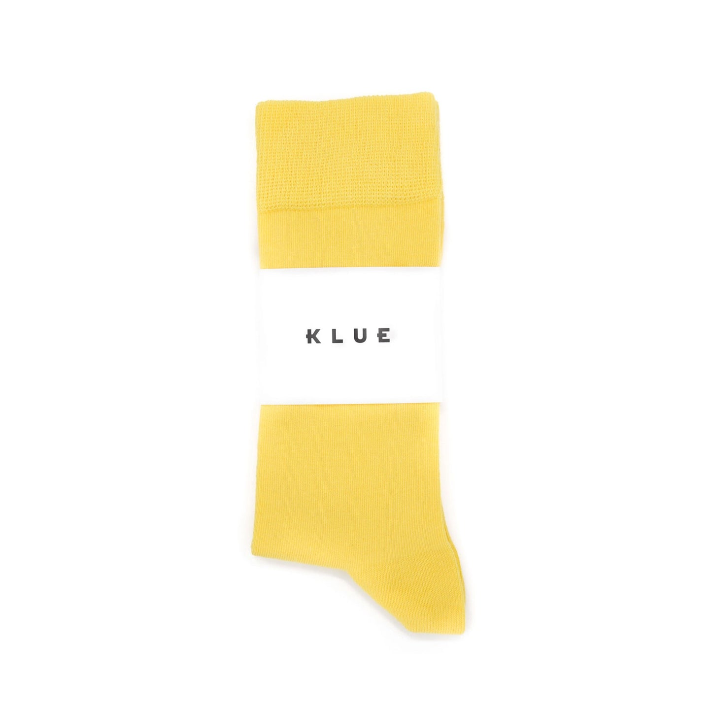 Klue Solid Socks in Yellow