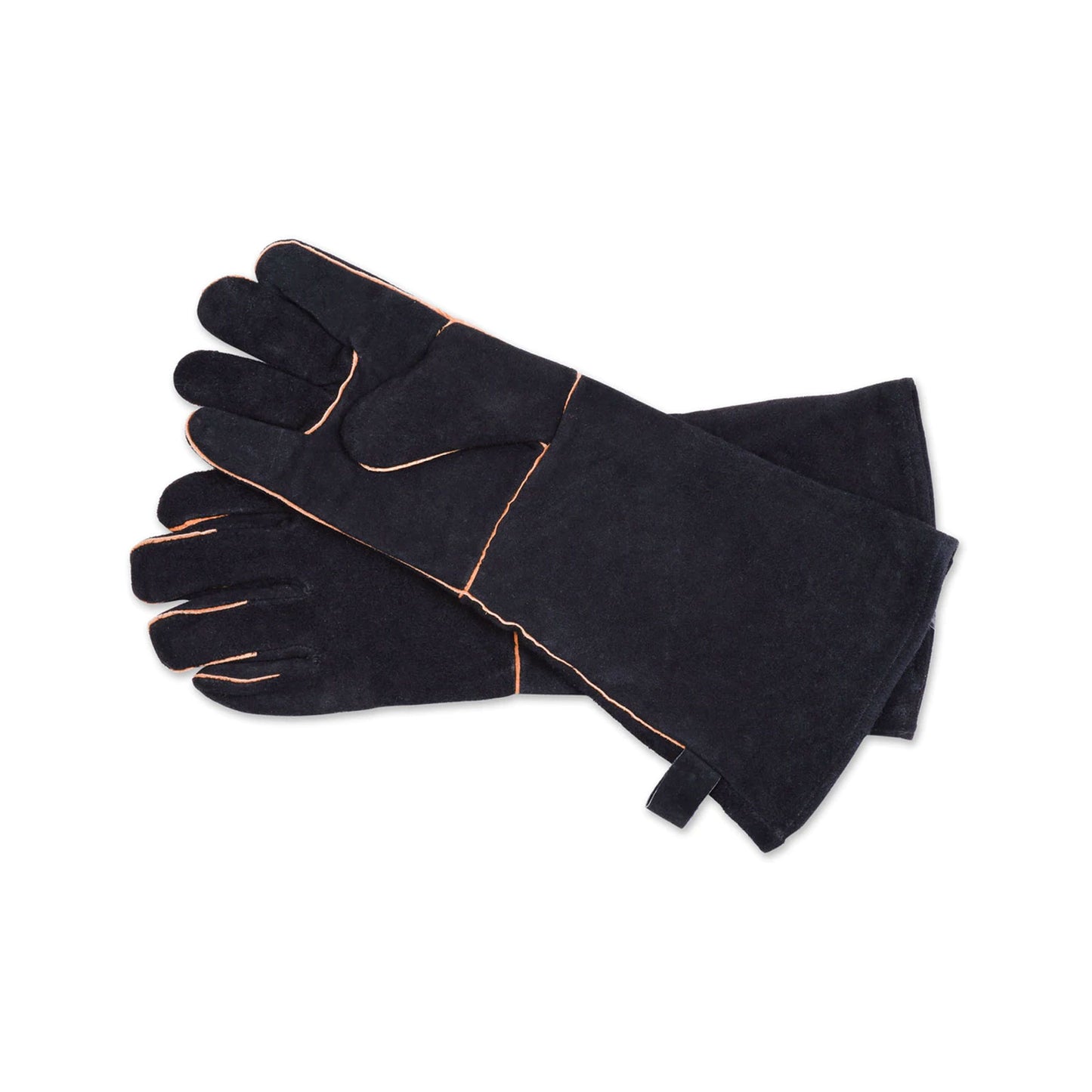 Leather Grill Gloves in Black
