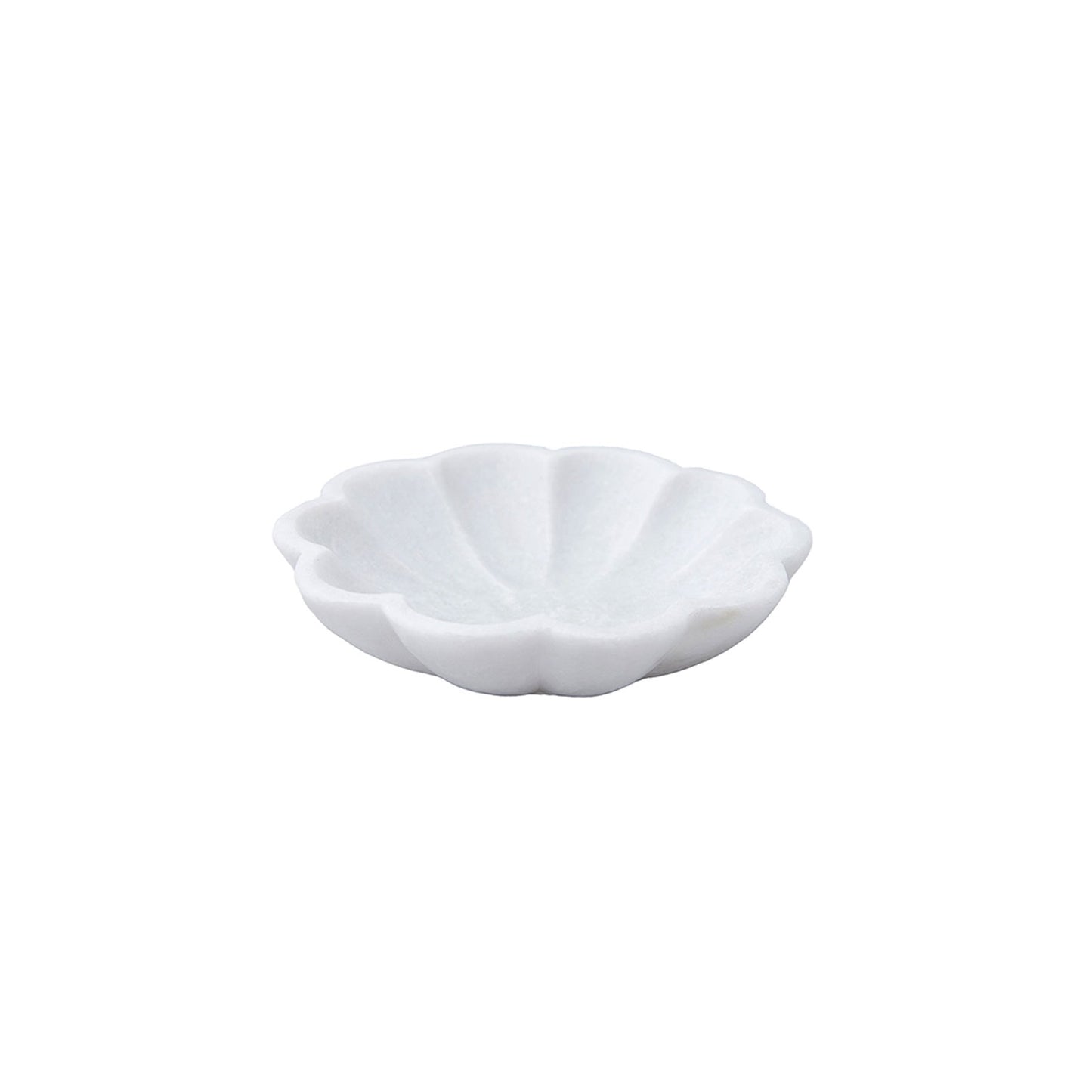 Marble Scalloped Bowl