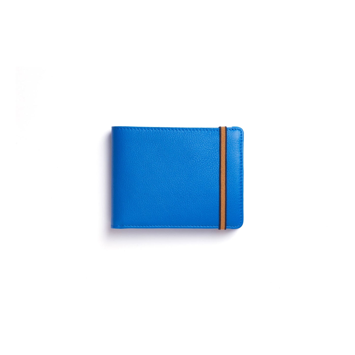 Minimalist Wallet with Coin Pocket in Light Blue